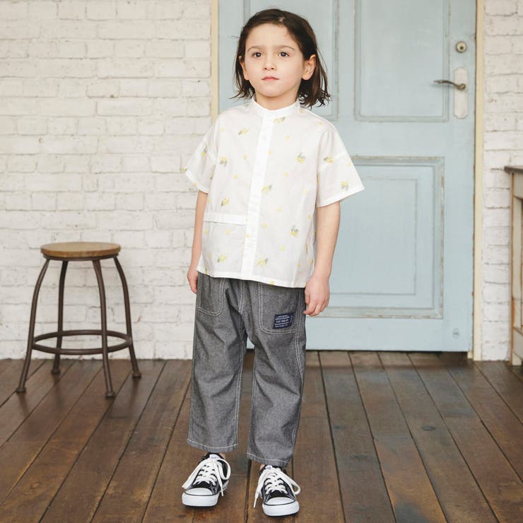 【爽やかシャンブレー】クロップドパンツ | ブランシェス | 詳細画像22 