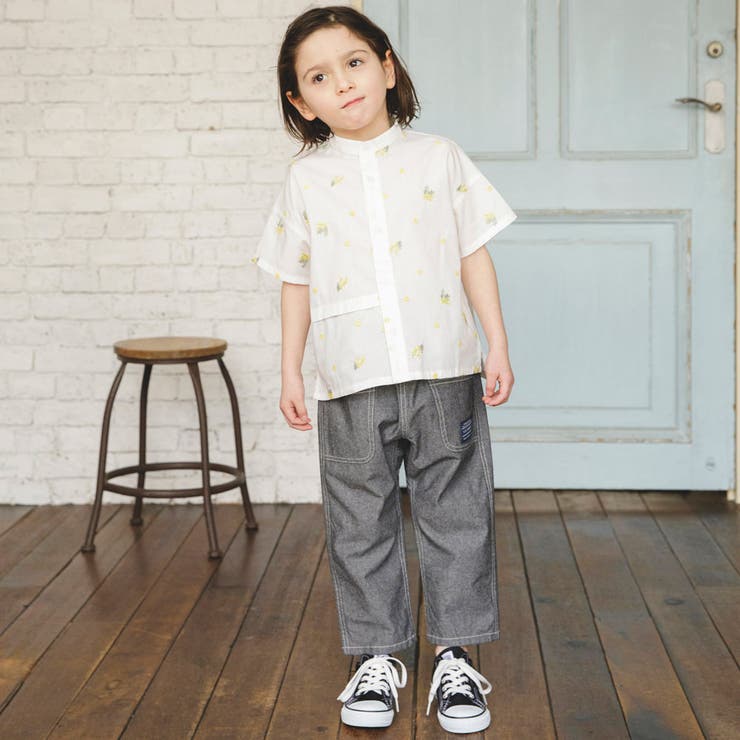 【爽やかシャンブレー】クロップドパンツ | ブランシェス | 詳細画像23 