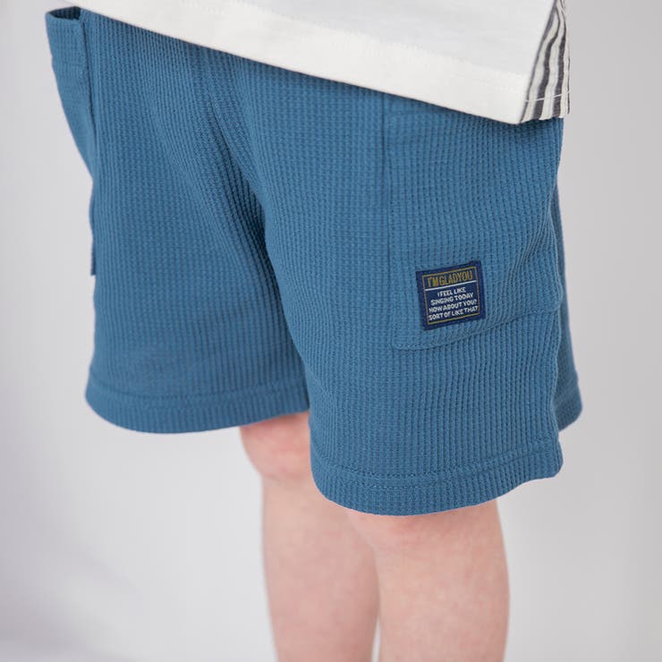 【プチプラ】やわらかワッフル ハーフパンツ/ショートパンツ | ブランシェス | 詳細画像24 