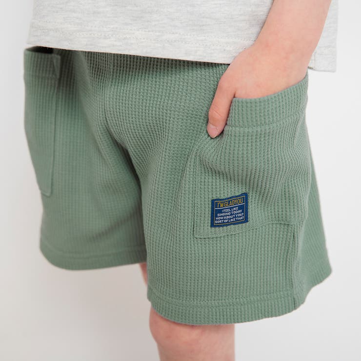 【プチプラ】やわらかワッフル ハーフパンツ/ショートパンツ | ブランシェス | 詳細画像7 