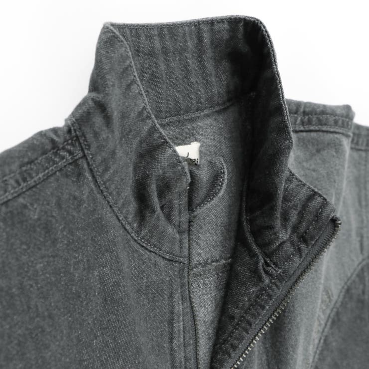 スタンドカラー配色デニムジャケット | ブランシェス | 詳細画像10 