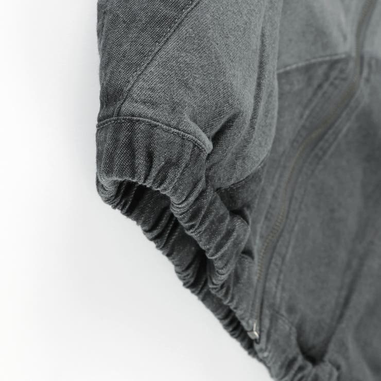 スタンドカラー配色デニムジャケット | ブランシェス | 詳細画像13 