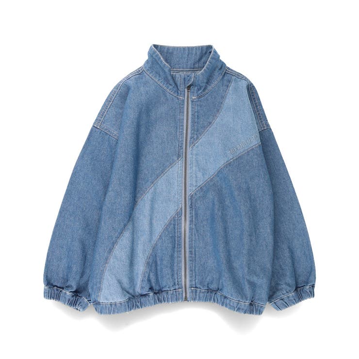 スタンドカラー配色デニムジャケット | ブランシェス | 詳細画像2 