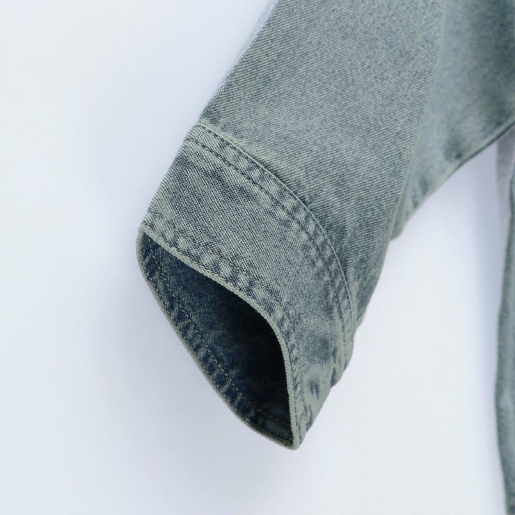 デニム切り替え長袖Tシャツ | ブランシェス | 詳細画像9 