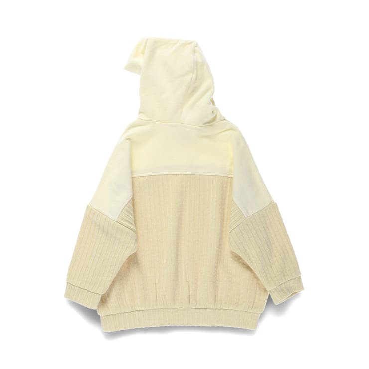 【おそろい】異素材切り替えパーカー | ブランシェス | 詳細画像13 