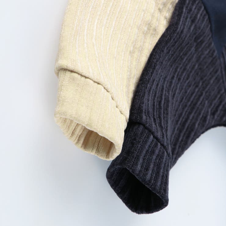 【おそろい】異素材切り替えパーカー | ブランシェス | 詳細画像9 