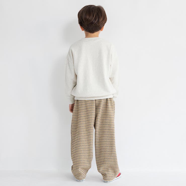 【デニム/異素材ポケット付】裏毛トレーナー | ブランシェス | 詳細画像6 