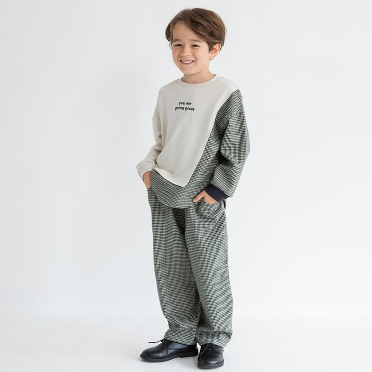 【HOBOシャツ】トレーナー/150cm/キッズ/男の子/女の子/異素材切替 | ブランシェス | 詳細画像3 