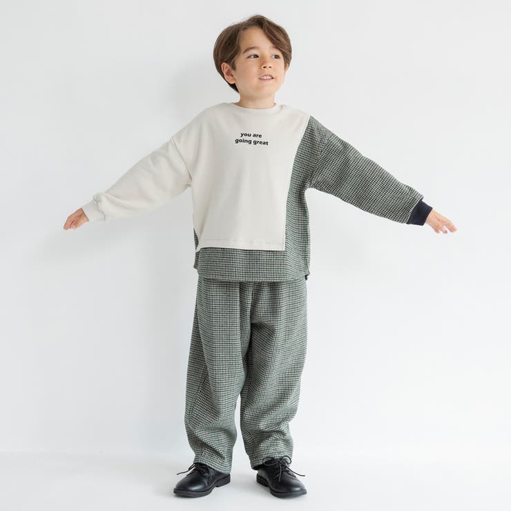 【HOBOシャツ】トレーナー/150cm/キッズ/男の子/女の子/異素材切替 | ブランシェス | 詳細画像4 