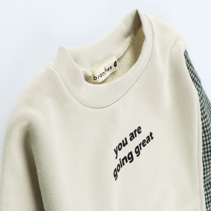 【HOBOシャツ】トレーナー/150cm/キッズ/男の子/女の子/異素材切替 | ブランシェス | 詳細画像8 