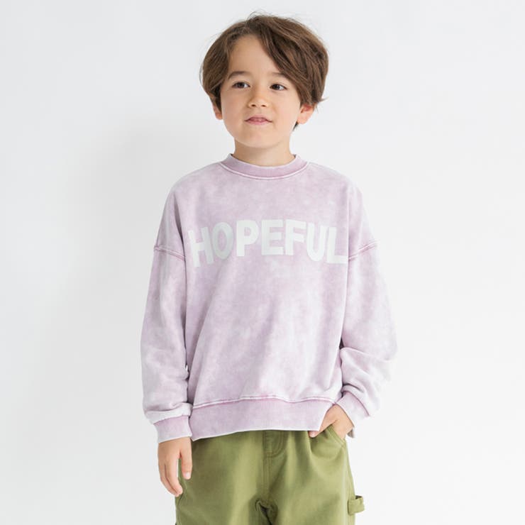 ケミカルブリーチ裏毛トレーナー | ブランシェス | 詳細画像1 