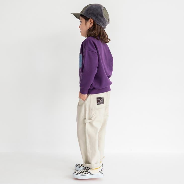 【あったか デニム ポケット付】裏起毛トレーナー | ブランシェス | 詳細画像20 