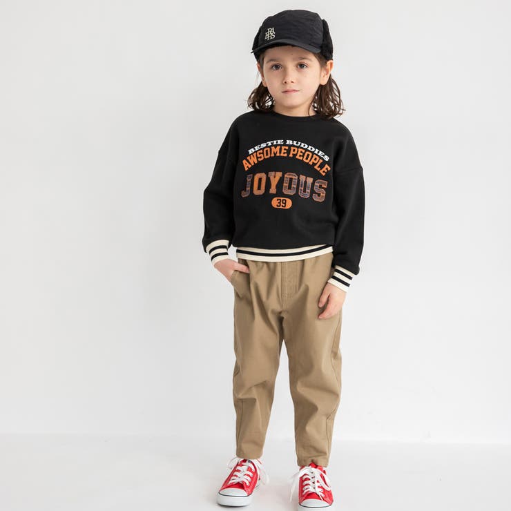 ロゴアップリケ裏毛トレーナー | ブランシェス | 詳細画像12 