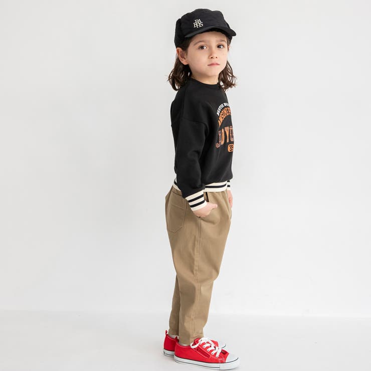 ロゴアップリケ裏毛トレーナー | ブランシェス | 詳細画像15 