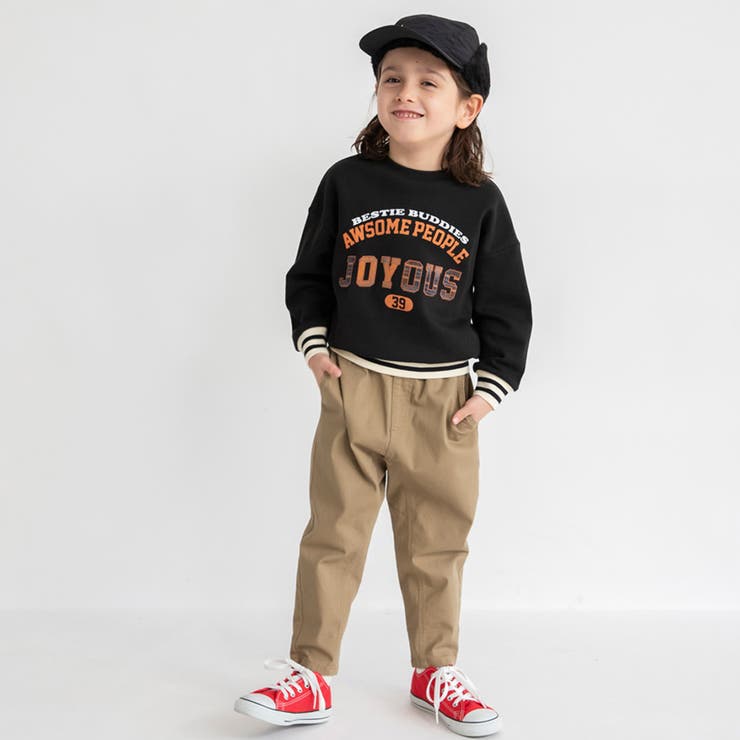 ロゴアップリケ裏毛トレーナー | ブランシェス | 詳細画像16 