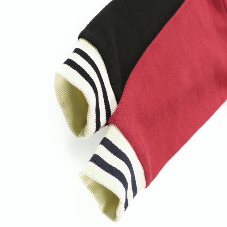 ロゴアップリケ裏毛トレーナー | ブランシェス | 詳細画像4 