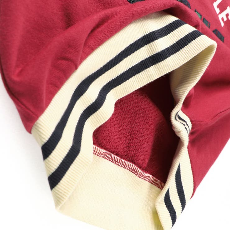 ロゴアップリケ裏毛トレーナー | ブランシェス | 詳細画像5 