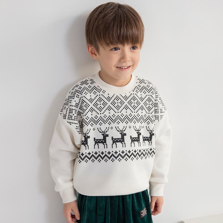 アイボリー | アソート裏起毛トレーナー キッズ 女の子 | ブランシェス