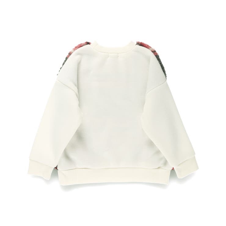 ボア切替 裏起毛トレーナー キッズ | ブランシェス | 詳細画像12 