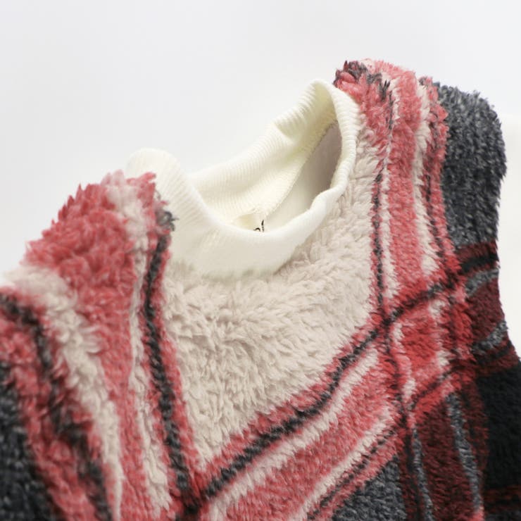 ボア切替 裏起毛トレーナー キッズ | ブランシェス | 詳細画像7 