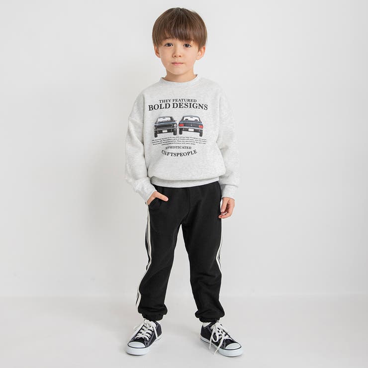 ビンテージカー裏起毛トレーナー 150cm 男の子 | ブランシェス | 詳細画像3 