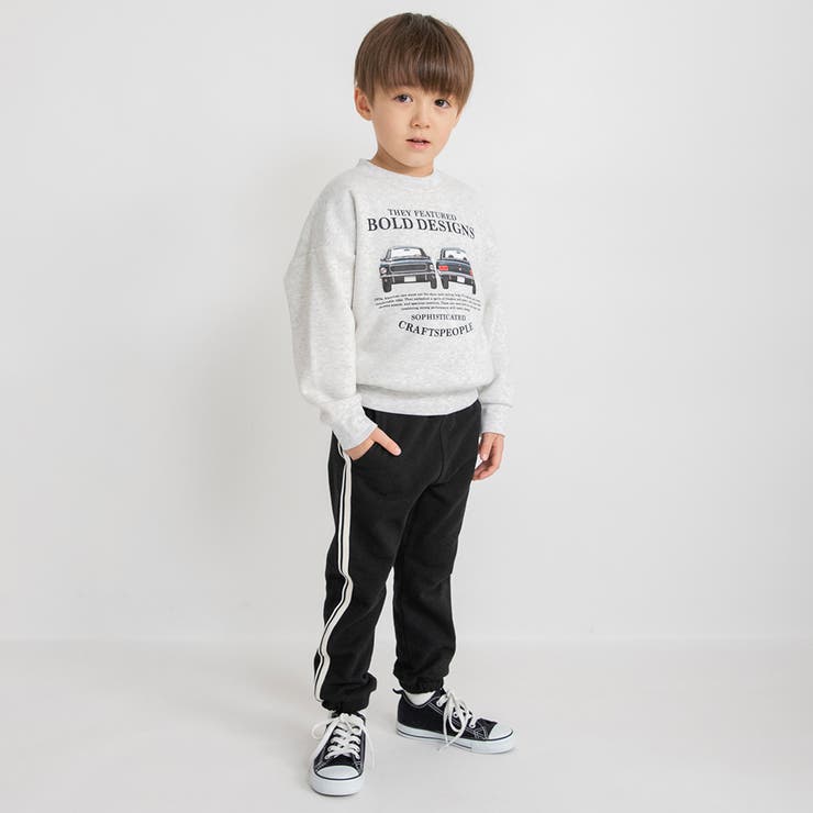 ビンテージカー裏起毛トレーナー 150cm 男の子 | ブランシェス | 詳細画像4 