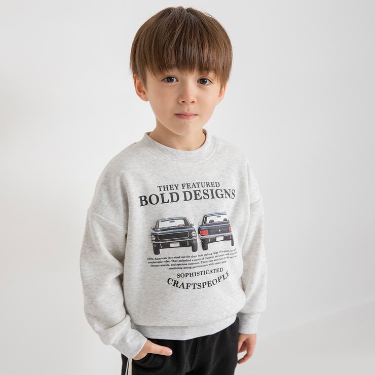 生成 | ビンテージカー裏起毛トレーナー 150cm 男の子 | ブランシェス