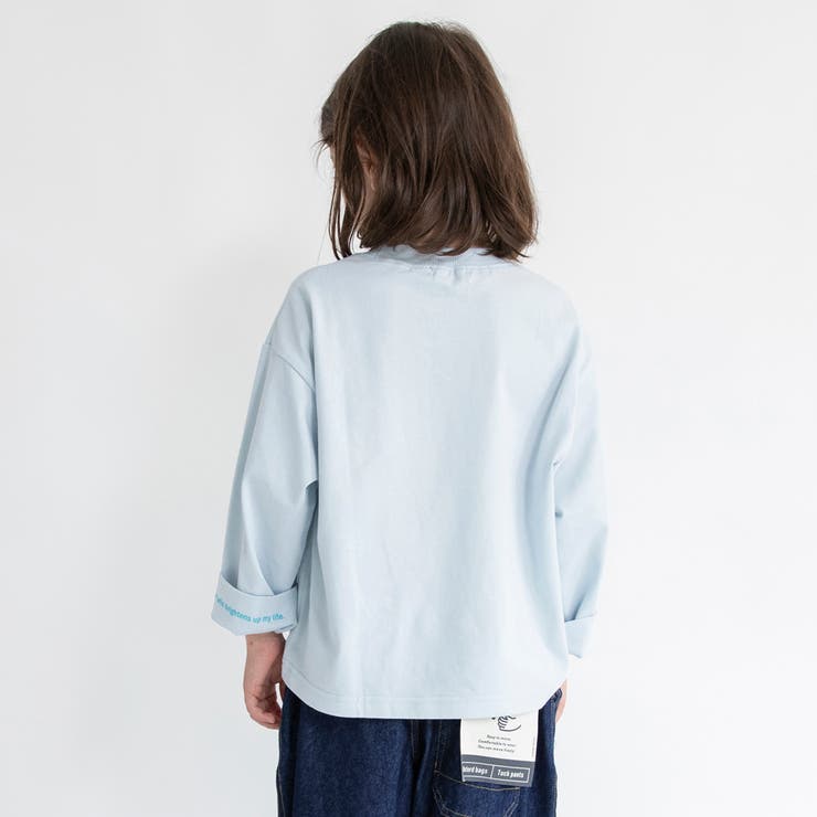 ワンポイント刺繍長袖Tシャツ ロンT/男の子/女の子/150cm/2WAY | ブランシェス | 詳細画像6