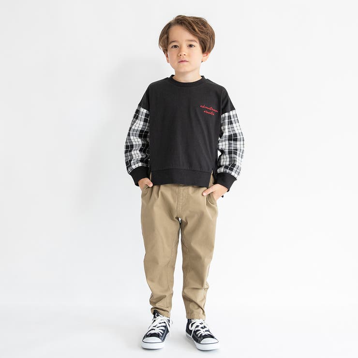 チェック柄 長袖Tシャツ ロンT | ブランシェス | 詳細画像9 