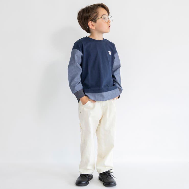 長袖Tシャツ ロンT レイヤード | ブランシェス | 詳細画像3