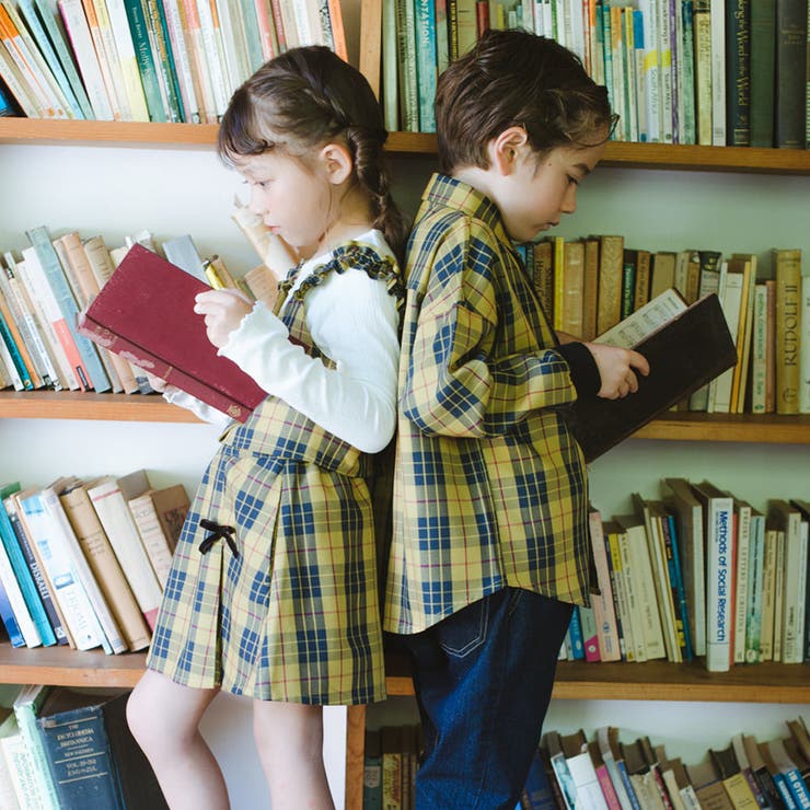 チェック柄シャツ ペア リンク | ブランシェス | 詳細画像6