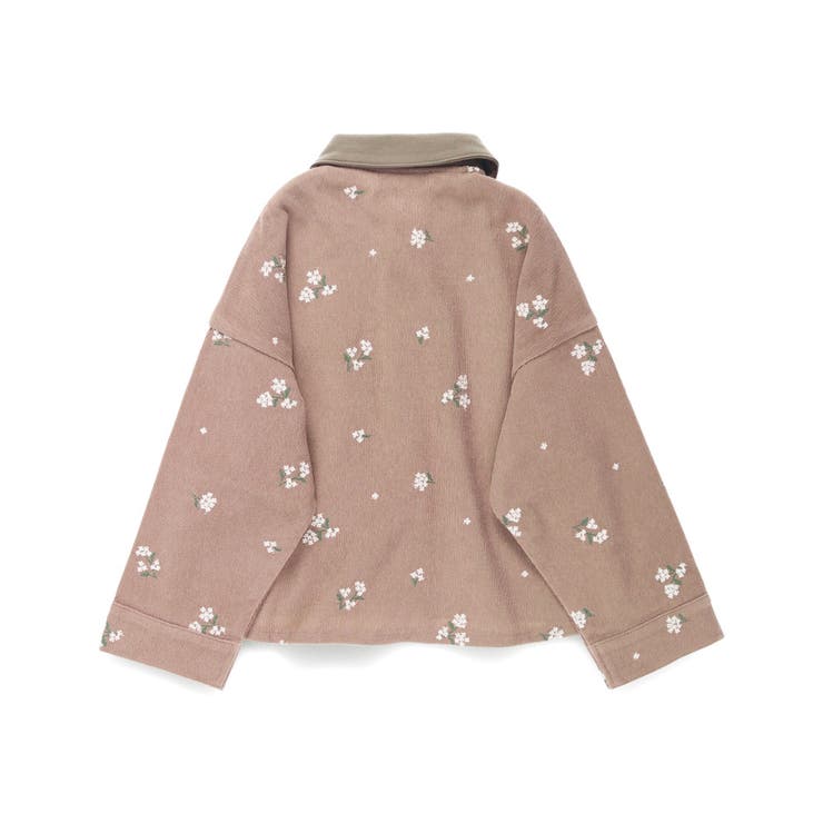 【おそろい】きんもくせい刺しゅう長袖シャツ | ブランシェス | 詳細画像19 