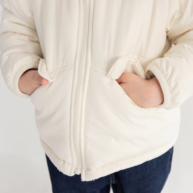 中綿ボア リバーシブル ブルゾン | ブランシェス | 詳細画像10 