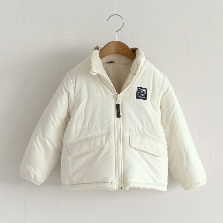 中綿ボア リバーシブル ブルゾン | ブランシェス | 詳細画像11 