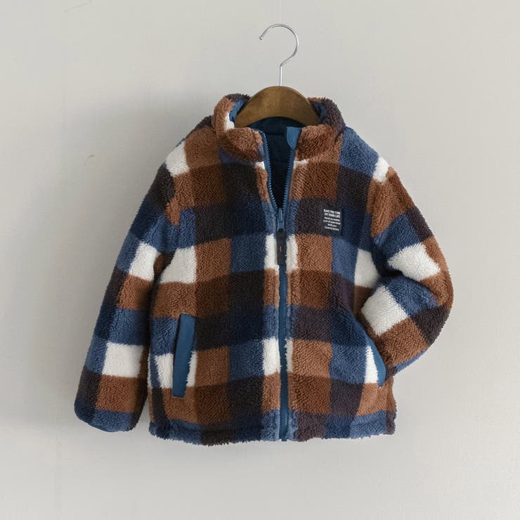 中綿ボア リバーシブル ブルゾン | ブランシェス | 詳細画像23 