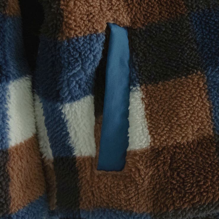 中綿ボア リバーシブル ブルゾン | ブランシェス | 詳細画像25 