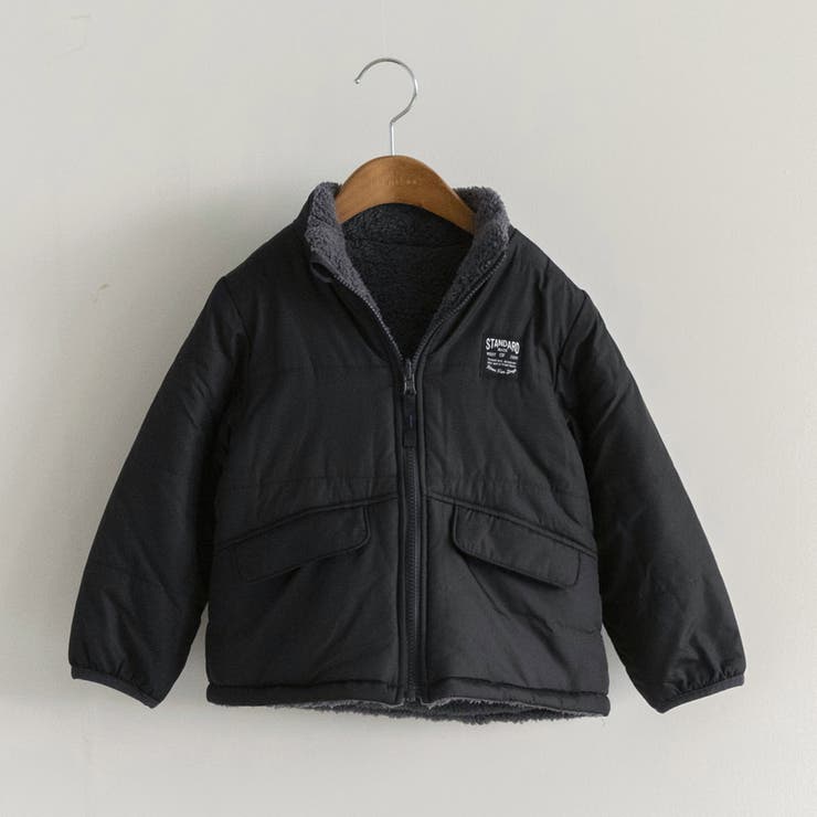 中綿ボア リバーシブル ブルゾン | ブランシェス | 詳細画像26 