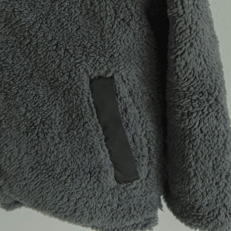 中綿ボア リバーシブル ブルゾン | ブランシェス | 詳細画像30 