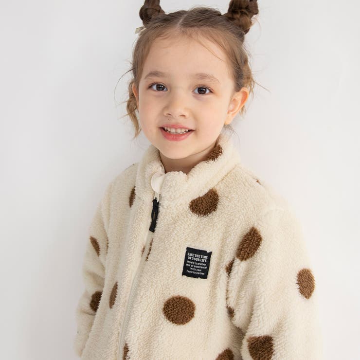 中綿ボア リバーシブル ブルゾン | ブランシェス | 詳細画像7 