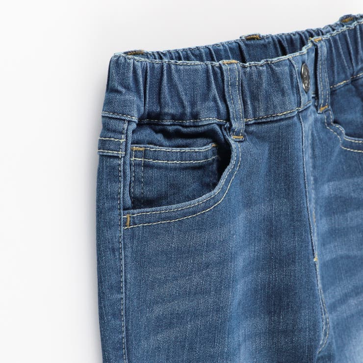 【フィットストレート プレミアムストレッチ】デニム ロングパンツ | ブランシェス | 詳細画像10 