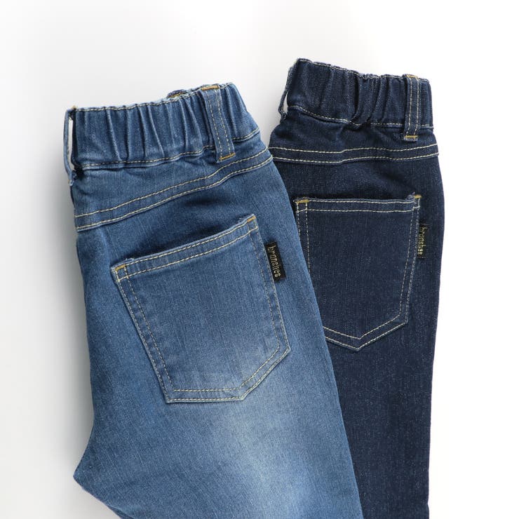 【フィットストレート プレミアムストレッチ】デニム ロングパンツ | ブランシェス | 詳細画像14 