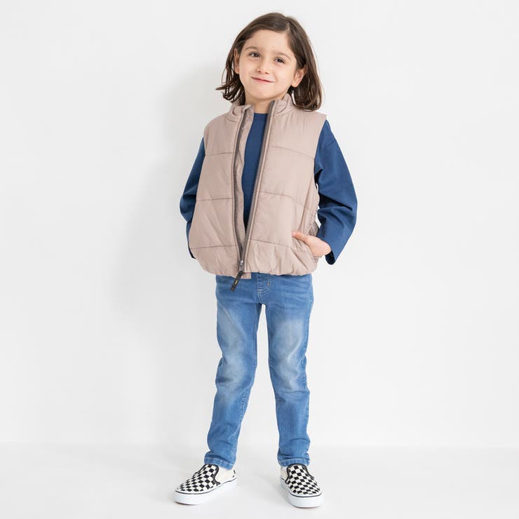 【フィットストレート プレミアムストレッチ】デニム ロングパンツ | ブランシェス | 詳細画像3 