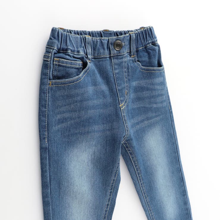 【フィットストレート プレミアムストレッチ】デニム ロングパンツ | ブランシェス | 詳細画像7 