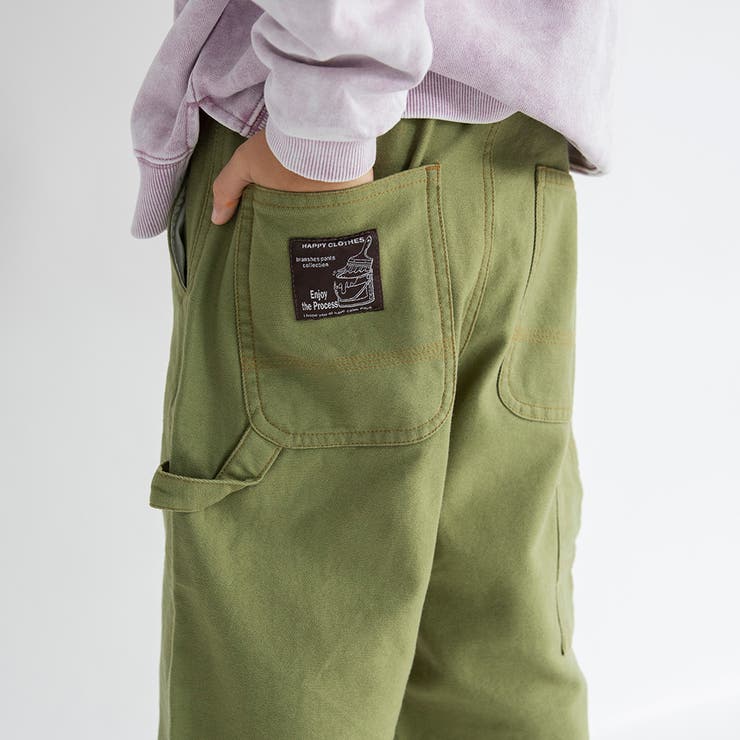 裏起毛ペインター パンツ 150cm | ブランシェス | 詳細画像30 