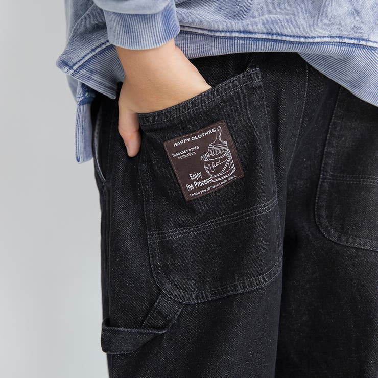 裏起毛ペインター パンツ 150cm | ブランシェス | 詳細画像37 