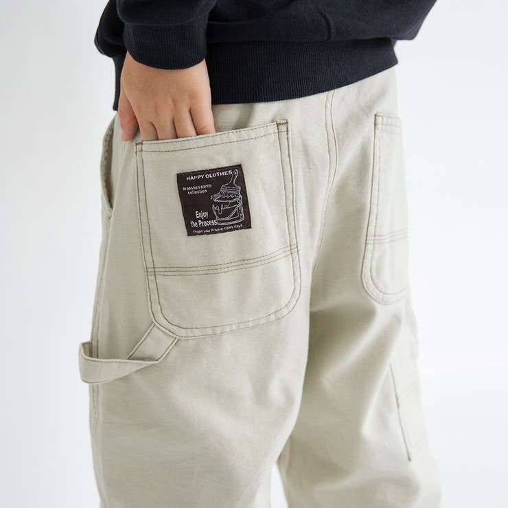 裏起毛ペインター パンツ 150cm | ブランシェス | 詳細画像7 