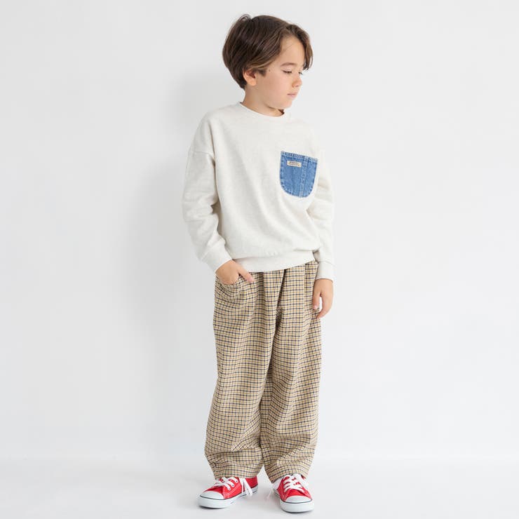 ガンクラブ チェック柄ロングパンツ/150cm/男の子/女の子/キッズ | ブランシェス | 詳細画像11 