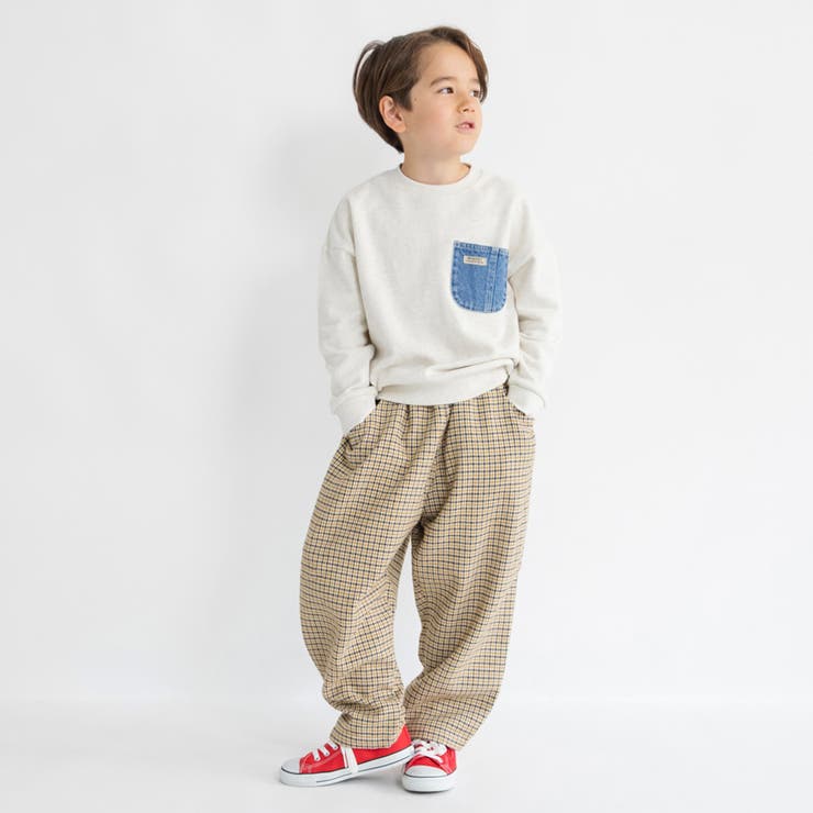 ガンクラブ チェック柄ロングパンツ/150cm/男の子/女の子/キッズ | ブランシェス | 詳細画像13 