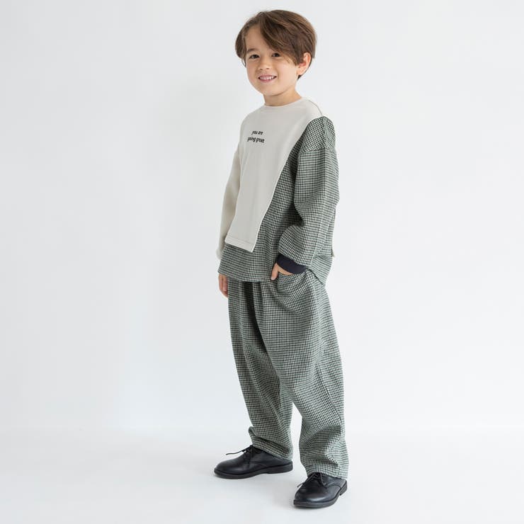 ガンクラブ チェック柄ロングパンツ/150cm/男の子/女の子/キッズ | ブランシェス | 詳細画像7 