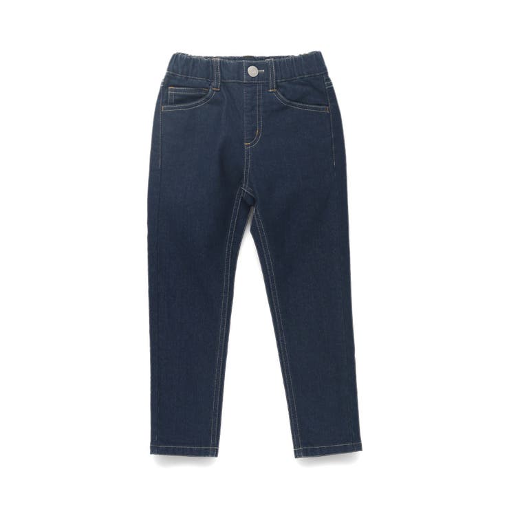 プレミアムストレッチ裏起毛パンツ デニム ロングパンツ | ブランシェス | 詳細画像2 